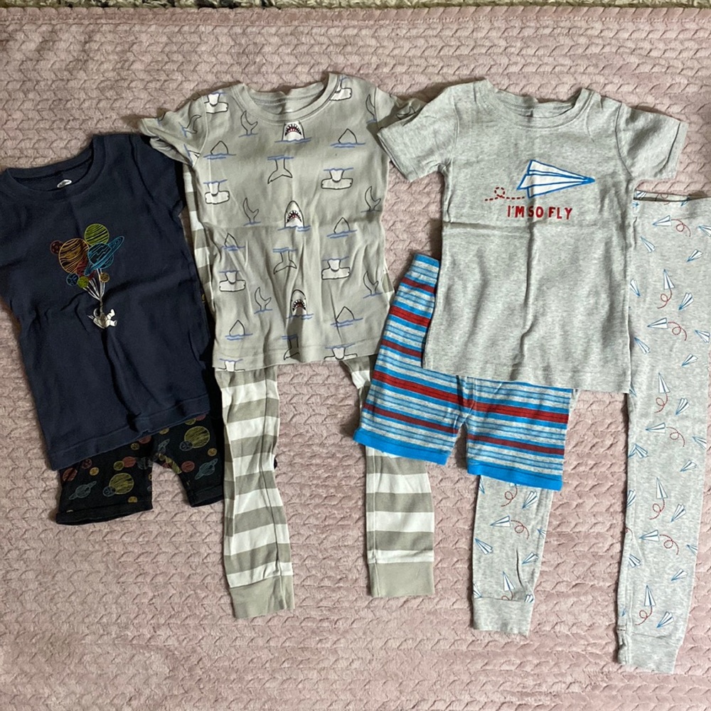 3 pairs of Old Navy jammies